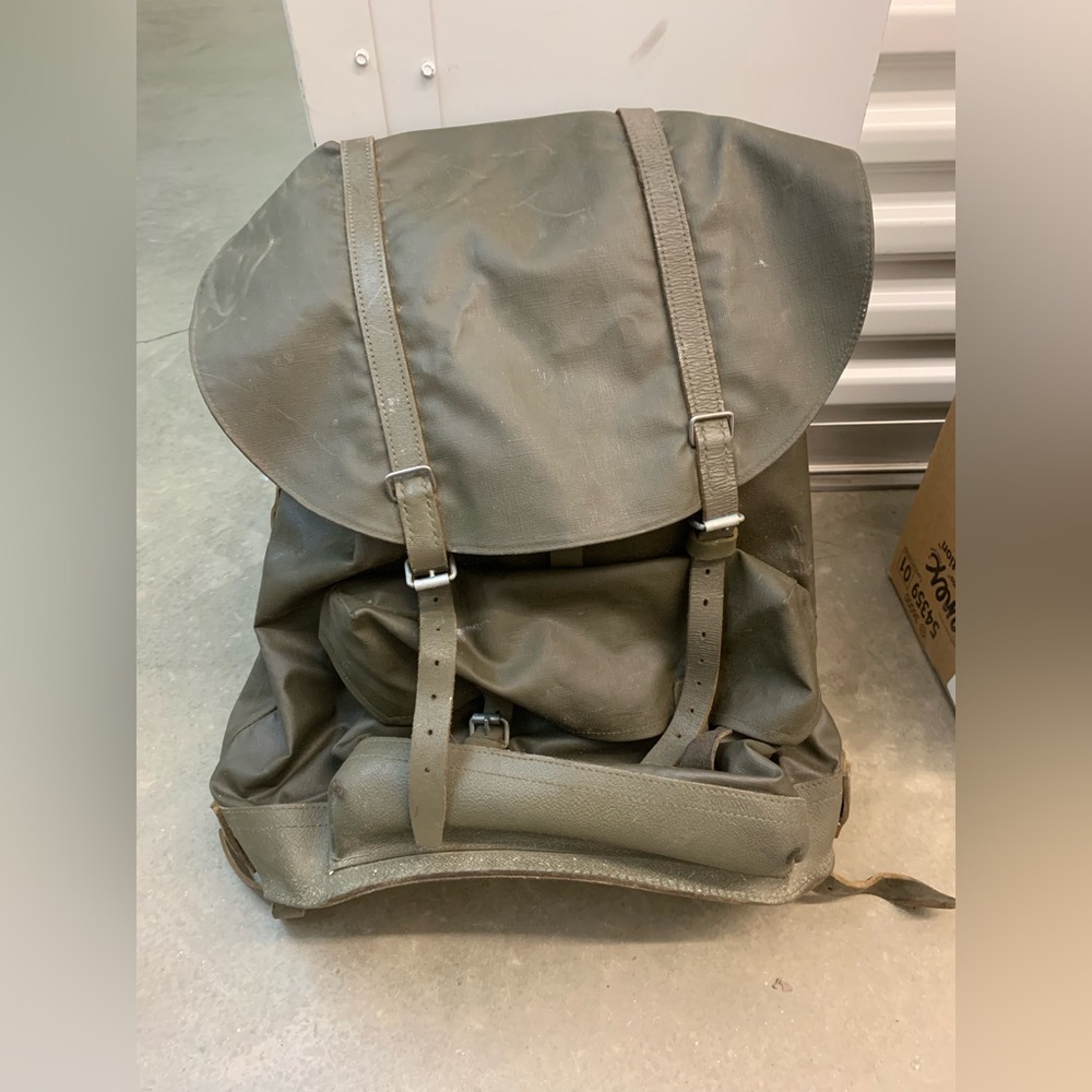 Swiss Army 1950s Engineer Rucksack Backpack